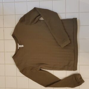 Impulse Olive Knit Sweater